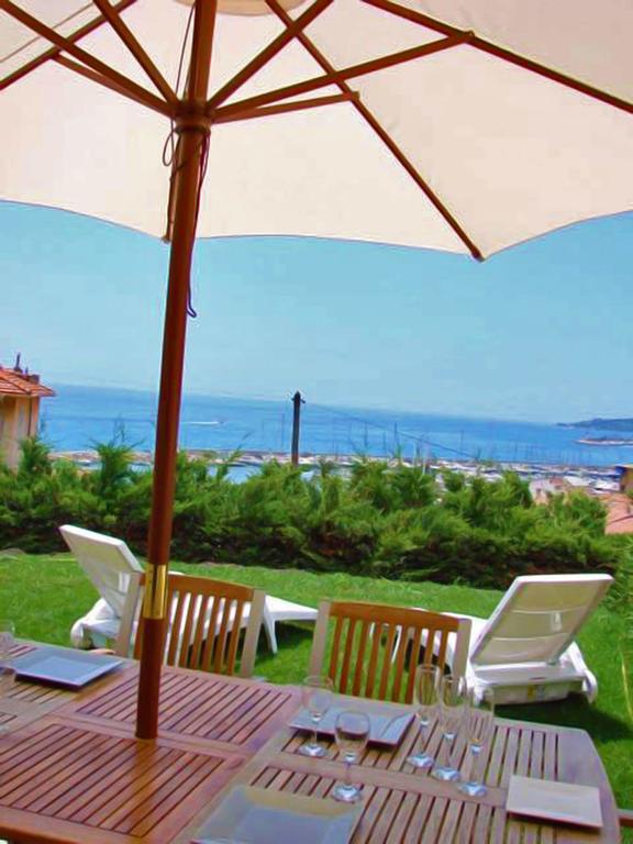 Cap Au Sud,Vue Panoramique Mer,Piscine Ментона Екстериор снимка